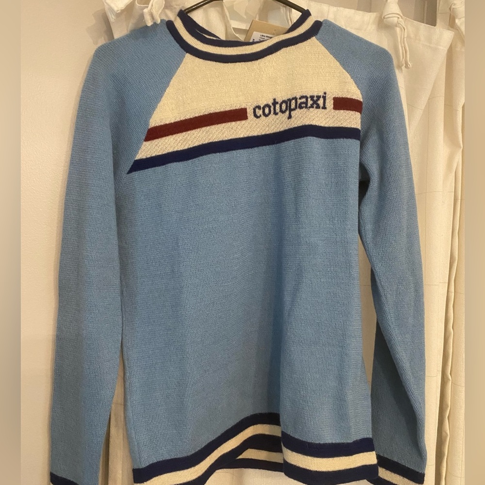 Cotopaxi Libre Unisex Sweater Cloud Light Blue